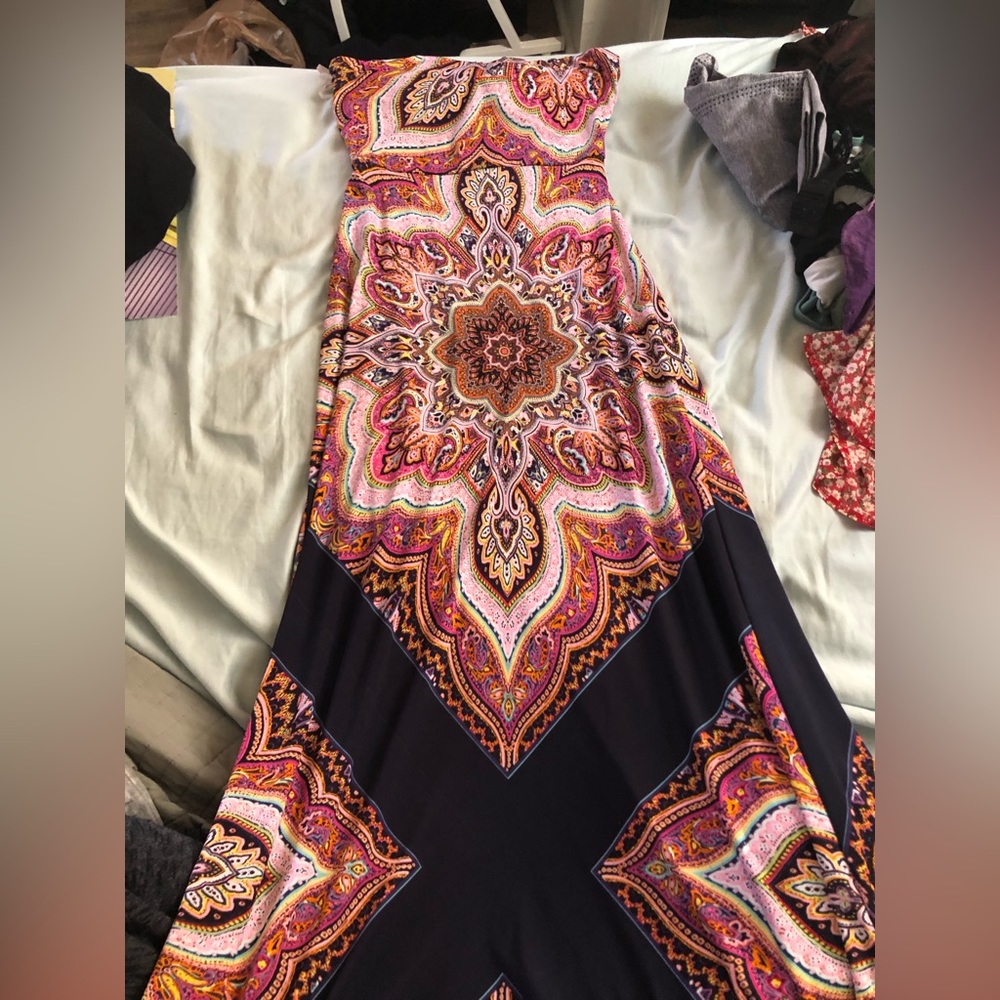 Beautiful Patterned Maxi Dress